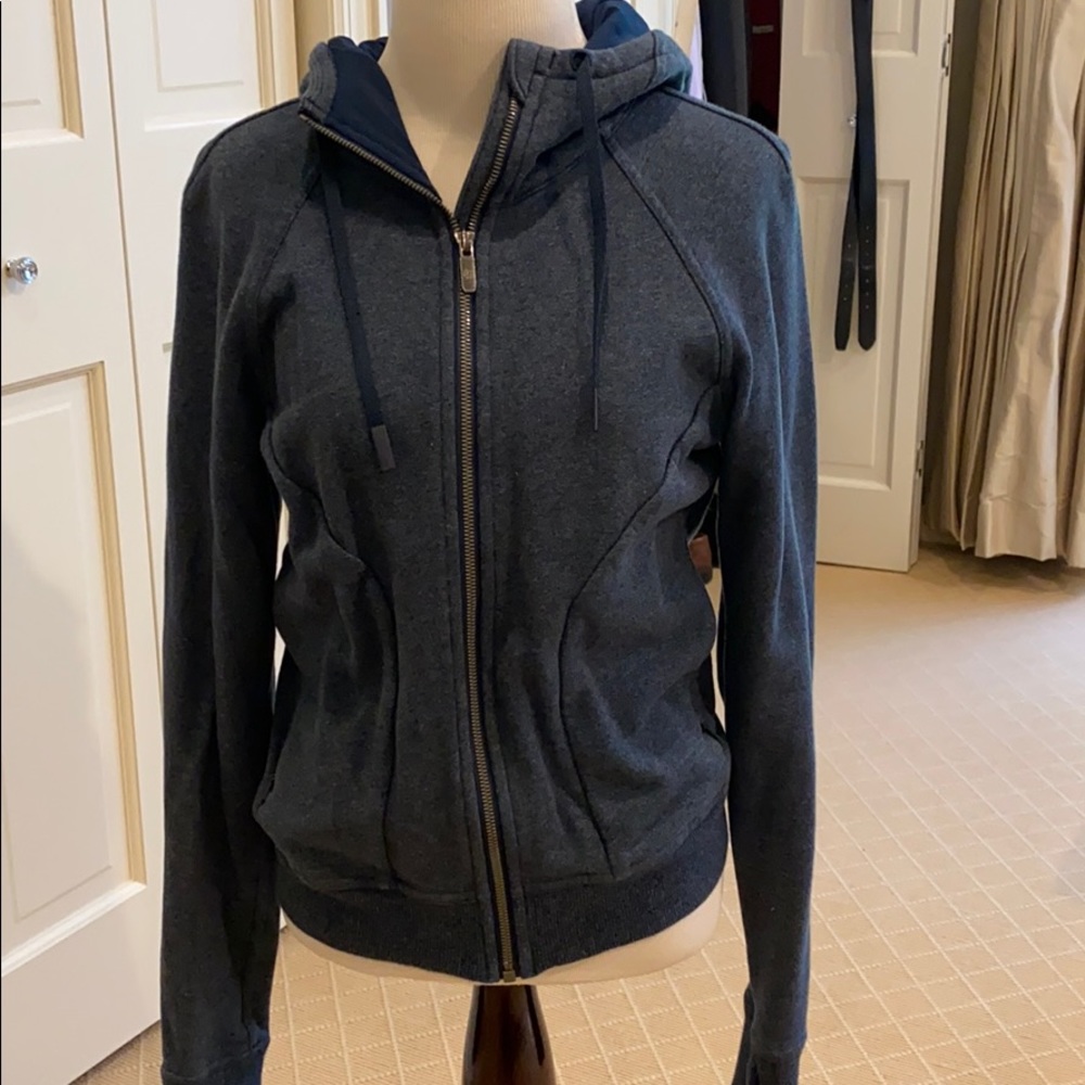 Lululemon zip front scuba sweatshirt